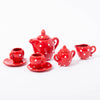 Moulin Roty | Red Ceramic Tea Set | ©Conscious Craft